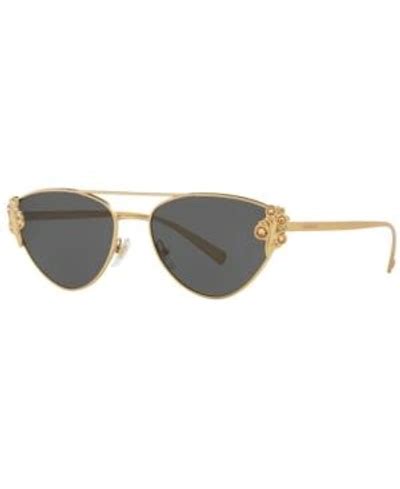 versace tribute gold-tone/black aviator|Navigator Sunglasses Black,Gold .